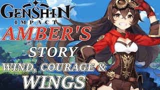 Genshin Impact  Ambers Story quotWind Courage and Wingsquot FULL Act amp Story [upl. by Eltsyrhc975]