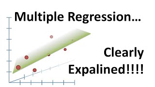 Multiple Regression Clearly Explained [upl. by Pesek863]