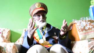 92 years old Ethiopian war veteran about Italian war prisoners and the war Part One [upl. by Odnala187]