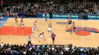 02 10 2012 Lakers vs Knicks Kobe Bryant Highlights [upl. by Leihcey614]