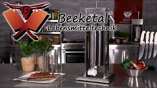 Beeketal Kebab Spieße und Kebab Maker Aufsatz für Wurstfüller [upl. by Iridissa]