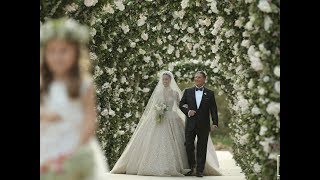 Lara Scandars breathtaking bridal entrance [upl. by Enyahs667]