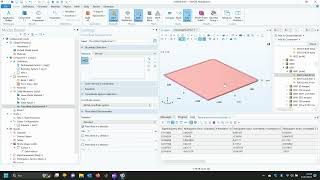 Eigenfrequency of a Plate  Comsol Modal Analysis [upl. by Gardiner670]