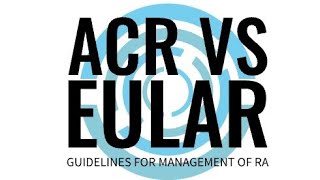 Update ACREULAR guidelines for the management of Rheumatoid Arthritis rheumatology rheumatoid [upl. by Scoles]