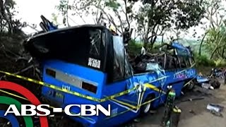 TV Patrol Nadisgrasyang bus may sira na umano sa unang biyahe pa lang sa Tanay [upl. by Eyahsal]