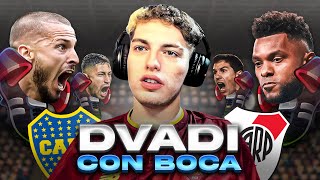 DAVOO XENEIZE VUELVE AL DVADI  BOCA VS RIVER  COPA LIBERTADORES 2023 [upl. by Perkins108]