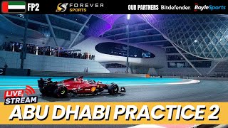 F1 LIVE ABU DHABI GP PRACTICE 2  Formula 1 Live Commentary amp Watchalong  Abu Dhabi Grand Prix FP2 [upl. by Eceinehs375]