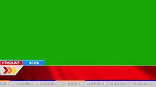 GREEN SCREEN NEWS TEMPLATE  HEADLINES NEWS FREE  FREE LOWERTHIRD [upl. by Drew]