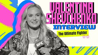 Valentina Shevchenko speaks to the media ahead of The Ultimate Fighter 32 [upl. by Ehrsam]