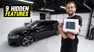 Experiencing 9 GTI Hidden Features w OBDeleven Device [upl. by Bianca]