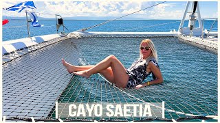 Come Along On a Catamaran Adventure in Cubas Cayo Saetia [upl. by Albertine]