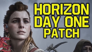 Horizon Zero Dawn DAY ONE PATCH makes it EVEN BETTER Horizon Zero Dawn gameplay PS4 Pro [upl. by Iht693]