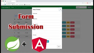 How to Submit a Form Record in Angular using HttpClient Post [upl. by Seugirdor641]