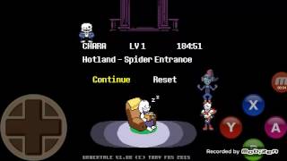 Undertale How to skip Muffet boss fight [upl. by Sevik]