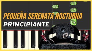 Pequeña Serenata Nocturna Mozart Tutorial piano Principiante comotocarpiano ArmoniaArtesanal [upl. by Queston]