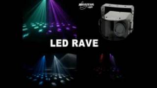 JBSystems LED Rave  wwwmusiccenterfrancecom  démo officielle [upl. by Itaws]