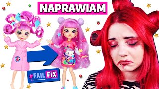 PRZERABIAM LALKI Fail Fix 💄 Metamorfoza ✂️ SALON FRYZJERSKI I MAKIJAŻU [upl. by Myron905]