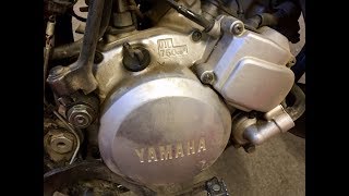 Yamaha DTR 125 Vidange Huile de Boite [upl. by Eirlav]