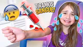 TIRANDO SANGUE em FAMÍLIA E ALGUÉM CHOROU MUITO QUEM SERÁ Pai Também Vloga [upl. by Midas]