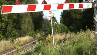 HORRIBLE HORN  GO Train 649 at Stroud Wednesday August 31 2011 [upl. by Gravante907]