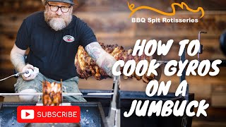 How to Cook Gyros Yiros on a Jumbuck Spit [upl. by Ferdy]