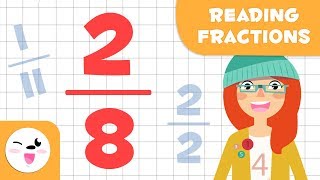 Learn how to read fractions  Maths for kids [upl. by Ecienal]