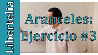 Ejercicio que arancel aplicar para una cantidad consumida fija  Microeconomía  Liberteliaorg [upl. by Penland]