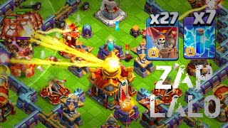 Legend League Attacks June Season Day5 Zap Lalo [upl. by Ruder]