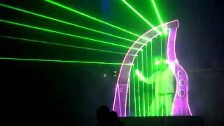 Laser harp performance [upl. by Duma]