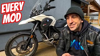 BMW G650GS Setup  TOURING Across Italy [upl. by Banerjee]