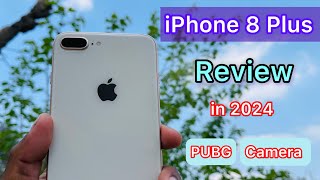 I Tested iPhone 8Plus in 2024  Detailed Review in Hindi🔥 Gaming  Cameras  Battery [upl. by Rodolph]