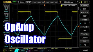 Opamp Oscillator  Quick Circuit  NE5534 [upl. by Egni519]