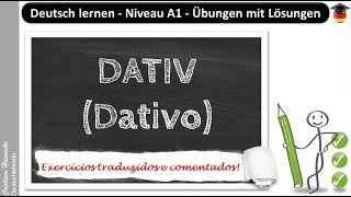 DATIVO EM ALEMÃO  GUIA COMPLETO  Aulão de Alemão 015 [upl. by Battat]