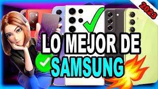 🤔¿QUÉ SAMSUNG COMPRAR LOS 12 MEJORES CELULARES DE SAMSUNG 2023🚀💥📱 [upl. by Carli]