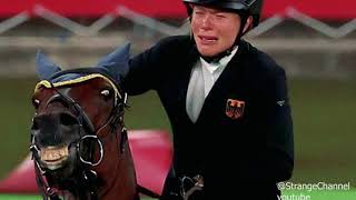 Annika Schleu and Saint Boy horse FULL QUALITY NO SOUND [upl. by Aranat]