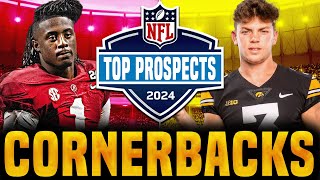 Top CORNERBACKS in the 2024 NFL Draft  Preseason Rankings [upl. by Banky]