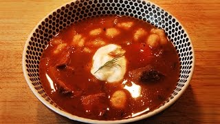 The Best HUNGARIAN GOULASH with CSIPETKE  professional recipe [upl. by Rebbecca]