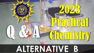 WAECWASSCE 2023 chemistry practicals ON VOLUMETRIC AND QUANTITATIVE ANALYSIS TITRATION [upl. by Lleirbag213]