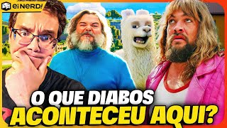 JASON MOMOA E JACK BLACK O QUE DIABOS FOI ESSE TEASER DE MINECRAFT Análise COMPLETA [upl. by Yhtrod]