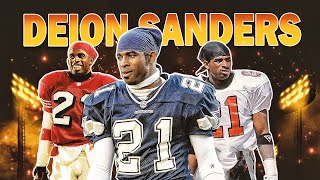 Coach Prime Deion Sanders Career Highlights  The Greatest Shutdown Cornerback of All Time [upl. by Bigelow]