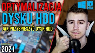 JAK PRZYSPIESZYĆ DYSK HDD 😲 Optymalizacja Dysku HDD 😵 2021 DZIAŁA [upl. by Penrod381]