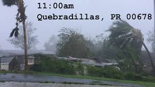 Hurricane Maria in Puerto Rico  September 2017 [upl. by Acsirp]