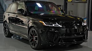 Range Rover Sport SVR 2022  Exterior and interior Details Luxury Performance SUV [upl. by Enelyk]