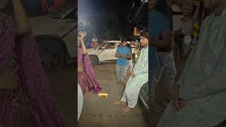 Priyankit Ganpati Visarjan Dance On Road With Abhishek Kumar abhishekkumar shorts [upl. by Alage]