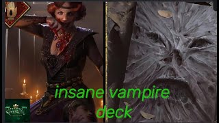 GWENT The Witcher Card Game l field control in the vampire deck [upl. by Oelgnaed788]