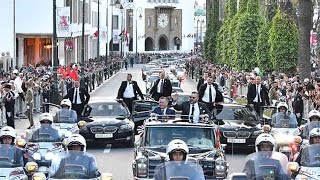 Le Roi Abdallah II de Jordanie en visite officielle au Maroc [upl. by Borras]