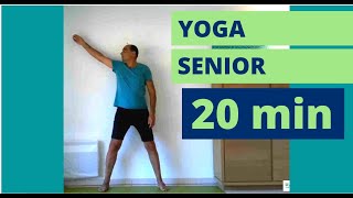 Cours de yoga Senior 20min [upl. by Terrab123]