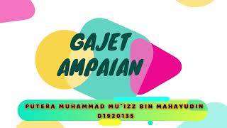 KRAF PERKHEMAHAN  Gajet Ampaian [upl. by Enibas]