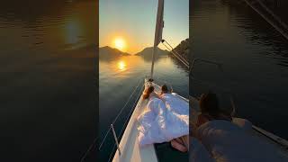 A sailing trip in Göcek meeting the sunrise [upl. by Barny]