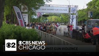 quotStrides for Peacequot to hold annual quotRace Against Gun Violencequot in Chicago [upl. by Naerb]